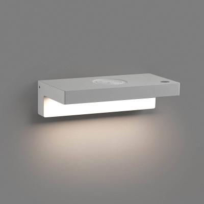 FARO BARCELONA  Applique LED Well, chargeur USB+Wireless, blanche