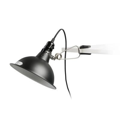 FARO BARCELONA Lampe avec pince en m&eacute;tal noir Pepper - 