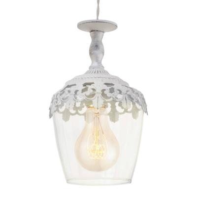EGLO Suspension sudbury blanc-patina, E27 max. 1X60W - 