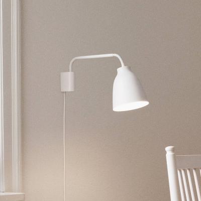 FRITZ HANSEN  - Applique murale caravaggio read matt, blanc