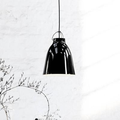 FRITZ HANSEN Suspension Caravaggio Medium m&eacute;tal noir / &Oslash; 25,7 cm - Lightyears
