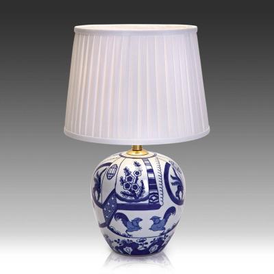 GENERIQUE Lampe de table G&Ouml;TEBORG bleue et blanche 1 ampoule