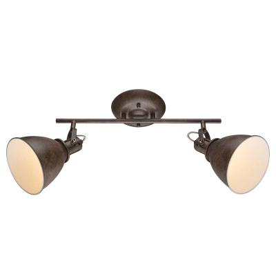 GLOBO  LIGHTING Spot couleur rouille - 450 mm x 150 mm x 210 mm