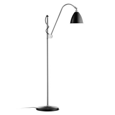 GUBI Lampadaire noir base argent&eacute; en laiton 16cm BL3 - 