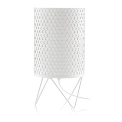 GUBI Lampe &agrave; poser - PEDRERA ABC PD4 Diam 18cm x H 35cm M&eacute;tal Rouge