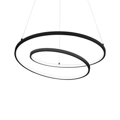 IDEAL LUX Ideallux  Oz suspension LED &Oslash; 80&nbsp;cm, noire