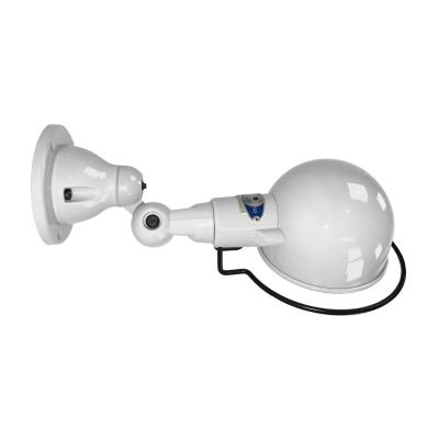 JIELDE Applique Signal m&eacute;tal blanc &Oslash; 10 cm - Jield&eacute;