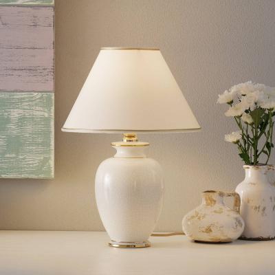 AUSTROLUX KOLARZ Giardino Craclee lampe &agrave; poser, cr&egrave;me 30&nbsp;cm