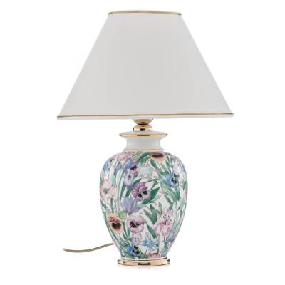 AUSTROLUX Lampe de table classique GIARDINO Or 24 Carats 1 ampoule