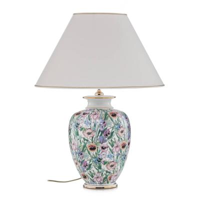 AUSTROLUX Lampe de table giardino 24 carats plaqu&eacute; d'or or poli 1 ampoule 68cm
