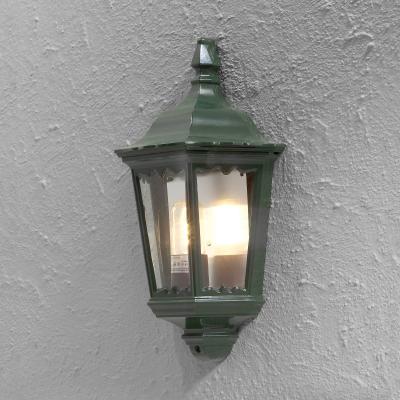 KONSTSMIDE  Applique d&acute;ext&eacute;rieur Firenze, demi-coupe, verte
