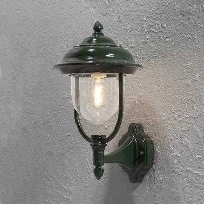 KONSTSMIDE  parma applique d'ext&eacute;rieur lanterne classique verte, ip43