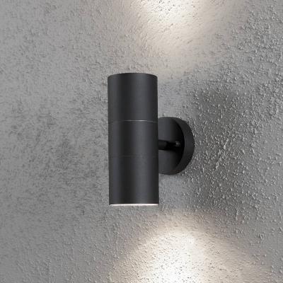 Konstsmide Applique ext&eacute;rieure NEW MODENA noire &agrave; 2 lampes