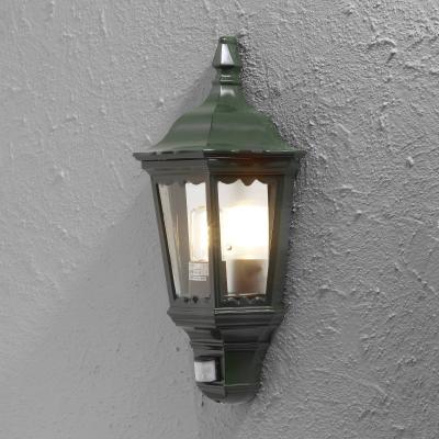 KONSTSMIDE  Applique Firenze demi-coupe, capteur, verte