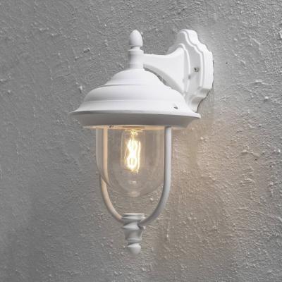 KONSTSMIDE  Jolie applique ext&eacute;rieur invers&eacute;e Parma blanche