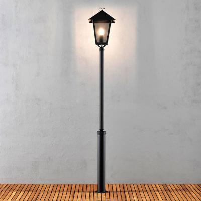 KONSTSMIDE Lampadaire ext&eacute;rieur  Benu 100 W noir 254 cm