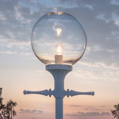 KONSTSMIDE  orion lampadaire taurus ext&eacute;rieur blanc classique, ip23