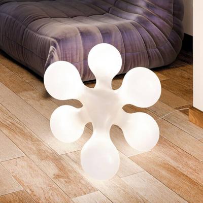 KDLN lampe &agrave; poser Atomium , blanche, &Oslash; 58 cm