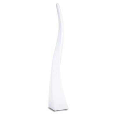 MANTRA ILUMINACION Lampadaire Flame 4 Ampoules E27 Outdoor IP44, blanc opal
