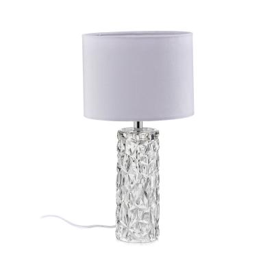 MARKSLOJD Marksl&ouml;jd Lampe &agrave; poser Madame blanche, abat-jour en tissu