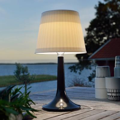 KONSTSMIDE  Assisi Lampe de table solaire &agrave; LED Noir