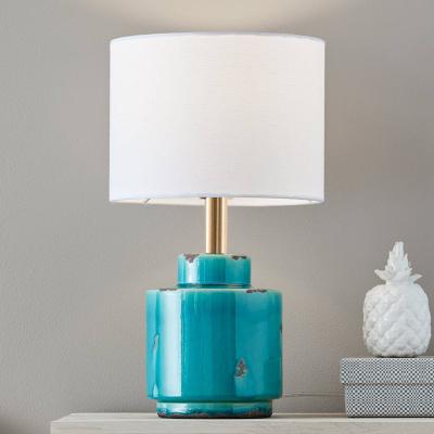 MARKSLOJD  COUS - Lampe de table d'int&eacute;rieur 1 lumi&egrave;re bleue, E27