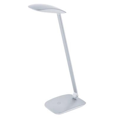 EGLO  95694 Lampe de Table, Plastique, 45 W, Argent&eacute;