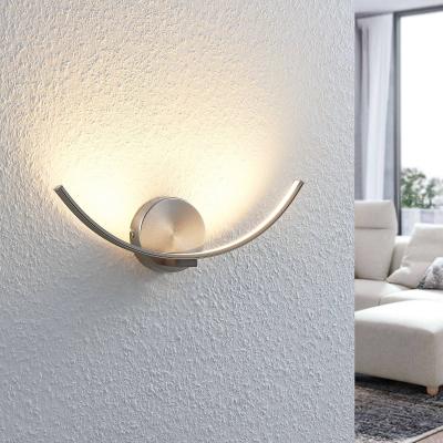 LINDBY Iven Applique Murale Nickel/White - 