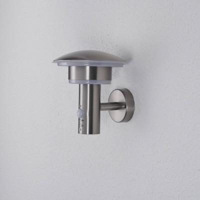 LINDBY Led Applique ext&eacute;rieure 'Lillie' en inox - inox, blanc transparent