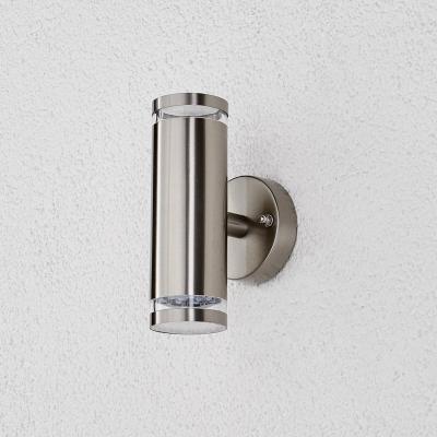 LINDBY  Applique d'ext&eacute;rieur LED Tiberius acier inoxydable