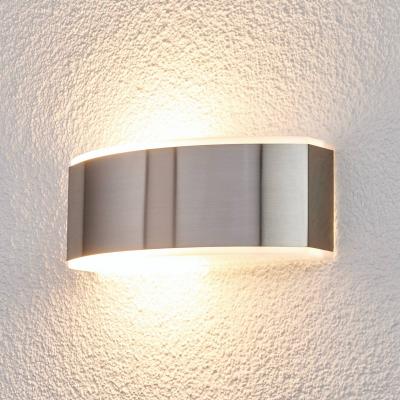LINDBY  - Applique ext&eacute;rieure 'Pacon' en inox - inox, satin&eacute;