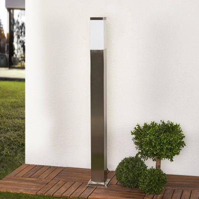 LINDBY  Borne lumineuse rectangulaire Lorian en inox
