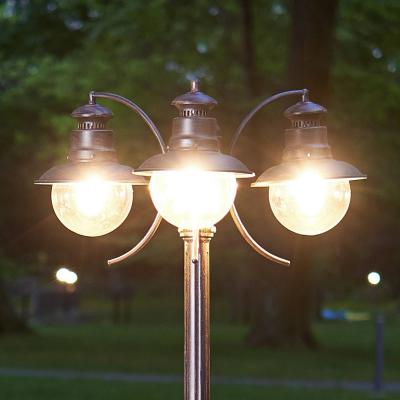 LINDBY  Cand&eacute;labre Eddie &agrave; trois lampes IP44
