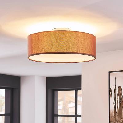 LINDBY Sebatin Plafonnier&Oslash;40 Brown/White/Nickel - 