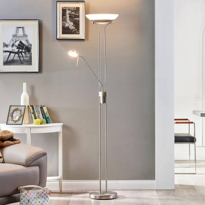 LINDBY  Lampadaire LED Yveta avec liseuse