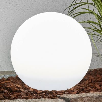 LINDBY  Lampe solaire LED d&eacute;corative Lago sph&eacute;rique