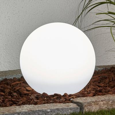 LINDBY  Lampes solaires LED par 3 Lago, sph&egrave;res