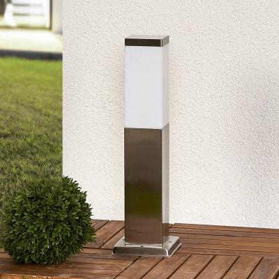 LINDBY  - Luminaire ext&eacute;rieur 'Lorian' en inox - inox, blanc