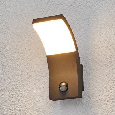 LUCANDE Timm Applique Murale d'Ext&eacute;rieur IP54 w/Sensor Graphite - 