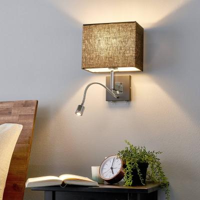 LUCANDE Rebekka Applique Murale Black/Chrome - 