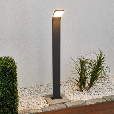 LUCANDE Led Eclairage Exterieur 'Timm' en aluminium - gris graphite, blanc