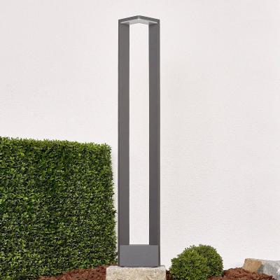 LUCANDE Led Eclairage Exterieur 'Jeny' en aluminium - gris graphite, blanc