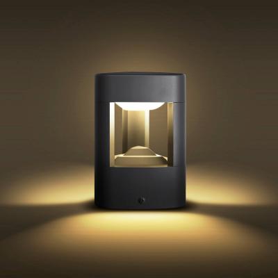 LUCANDE  lampe pour socle LED Pirron, 20 cm, triangulaire, IP54
