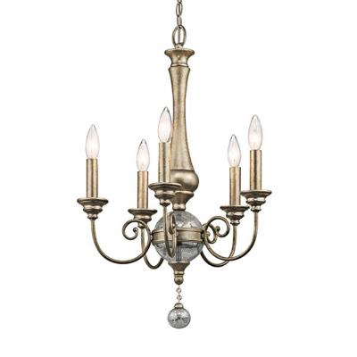 KICHLER Chandelier interieur rosalie or 5x60w e14 h736-2565mm