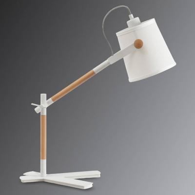 MANTRA ILUMINACION Mantra Iluminaci&oacute;n Lampe &agrave; poser en bois et tissu Nordica