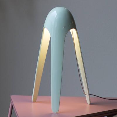 MARTINELLI LUCE Lampe de table Cyborg LED m&eacute;tal bleu - 