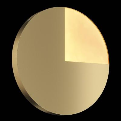 MAYTONI Applique murale Led 10W moderne et &eacute;l&eacute;gante circulaire dor&eacute; &oslash; 38,1 cm