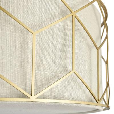 MAYTONI Messina Plafonnier Cylindrique Semi-Encastr&eacute; Dor&eacute;, 5 Lumi&egrave;res, E27