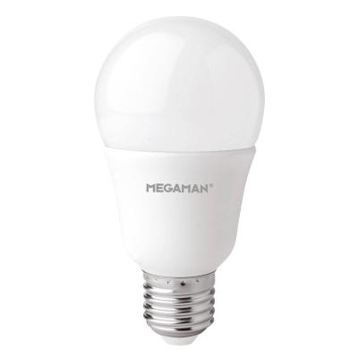 MEGAMAN  Ampoule LED E27 A60 11&nbsp;W opale, blanc chaud