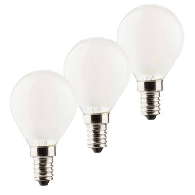 MULLER LICHT M&uuml;ller-Licht Ampoule goutte LED E14 3W 2700K lot de 3 470lm mat